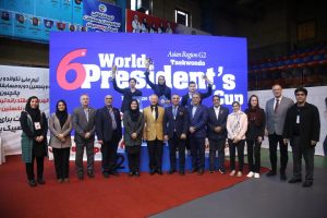 دختران پاراتکواندو ایران روی سکوی قهرمانی جهان